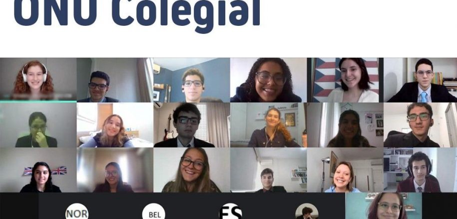 Estudantes participam da 15ª ONU Colegial do Colégio Santo Inácio (RJ)
