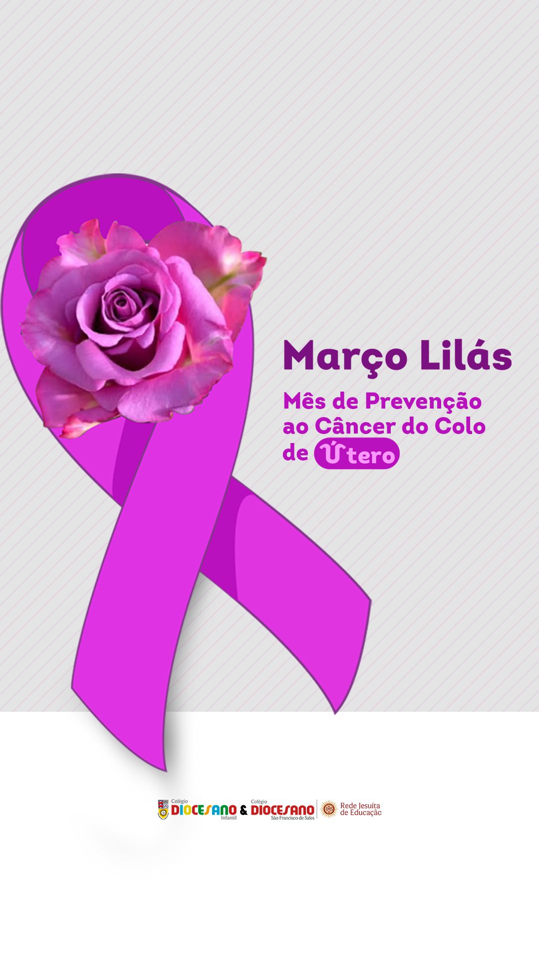 Participe da Live do Março Lilás!