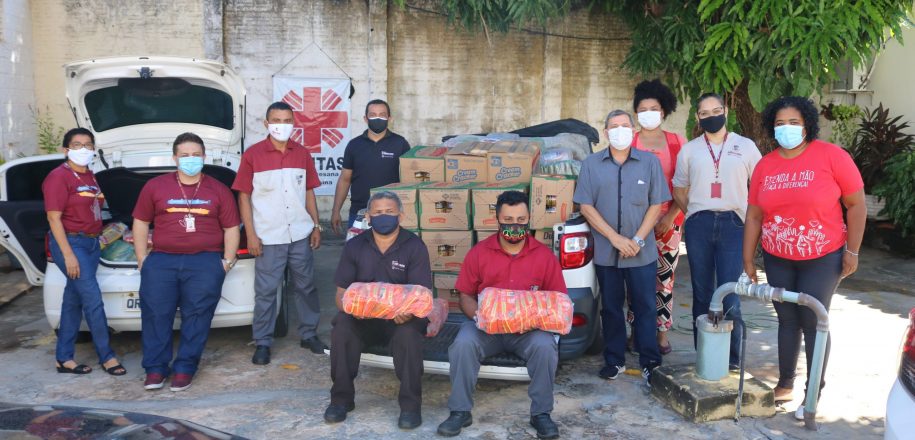 D&D realiza entrega dos donativos da Campanha “É Tempo de Cuidar”