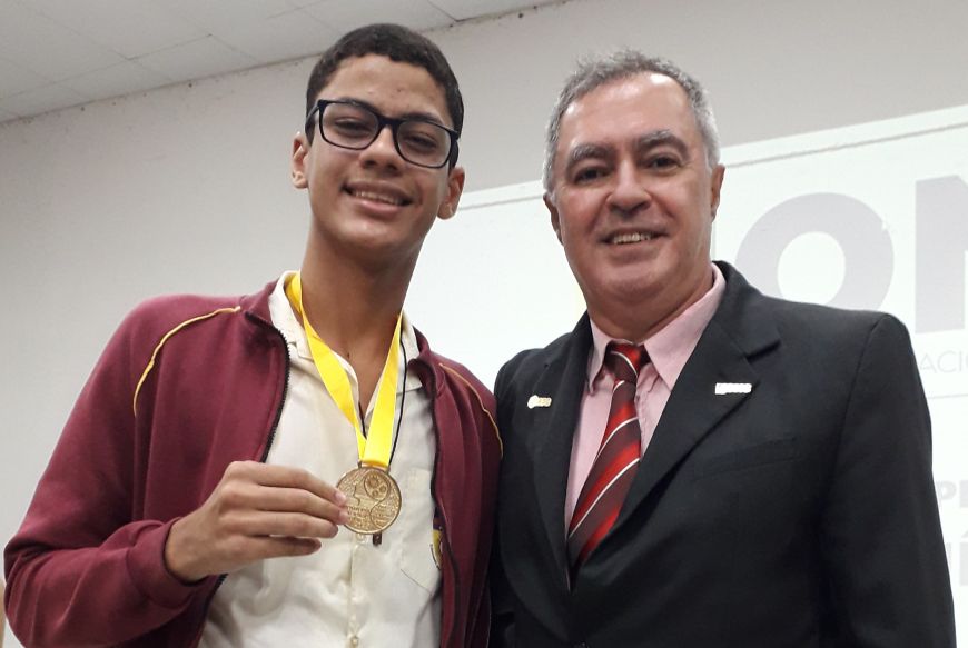 Aluno do Diocesano é medalhista de ouro na Olimpíada Nacional de Ciências 2023 (ONC)