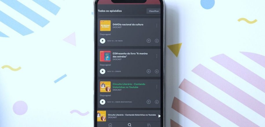 Biblioteca do Diocesano lança Podcast “Circuito Literário”