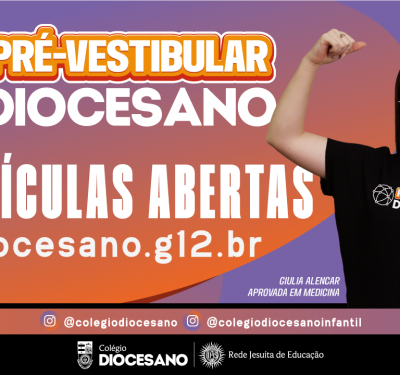 Colégio Diocesano lança turma de pré-vestibular
