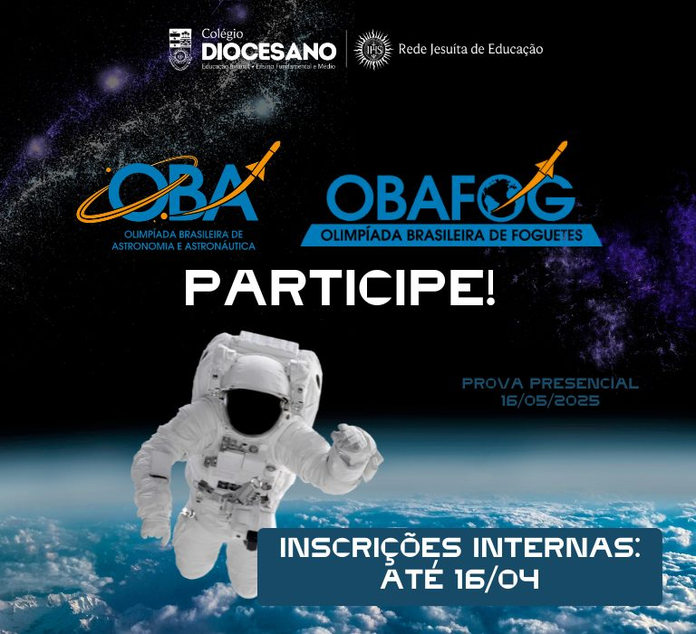 Inscrições abertas para a OBA e OBAFOG 2025