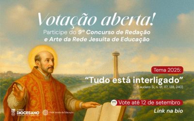 Alunos do Diocesano participam da 9ª edição do Concurso de Redação e Arte da RJE