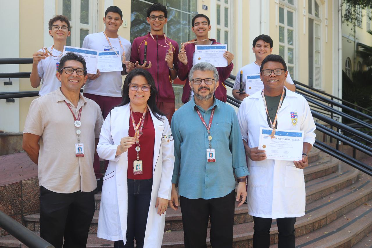 Banner - Estudantes do Colégio Diocesano brilham na Olimpíada Brasileira de Foguetes e participam da Jornada Nacional