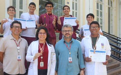 Estudantes do Colégio Diocesano brilham na Olimpíada Brasileira de Foguetes e participam da Jornada Nacional