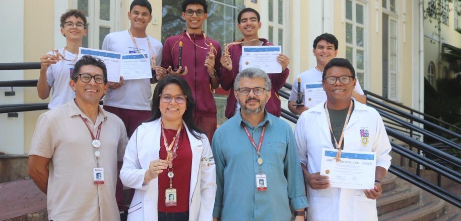 Estudantes do Colégio Diocesano brilham na Olimpíada Brasileira de Foguetes e participam da Jornada Nacional