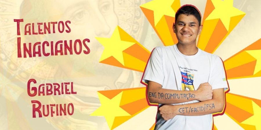 Talentos Inacianos: João Gabriel Rufino se destaca com medalhas, menções honrosas e aprovações em mais de cinco instituições superiores
