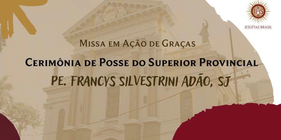 Posse do novo Superior Provincial dos Jesuítas do Brasil será transmitida ao vivo neste sábado (22)