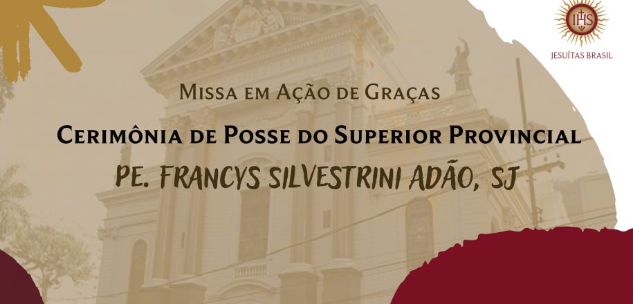 Posse do novo Superior Provincial dos Jesuítas do Brasil será transmitida ao vivo neste sábado (22)