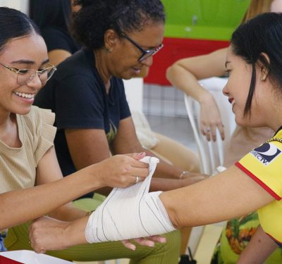 Treinamento de primeiros socorros reúne colaboradores do Colégio Diocesano em três dias de formação