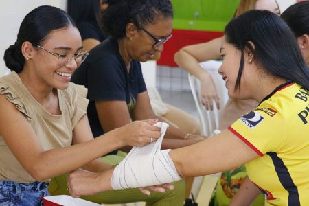 Treinamento de primeiros socorros reúne colaboradores do Colégio Diocesano em três dias de formação