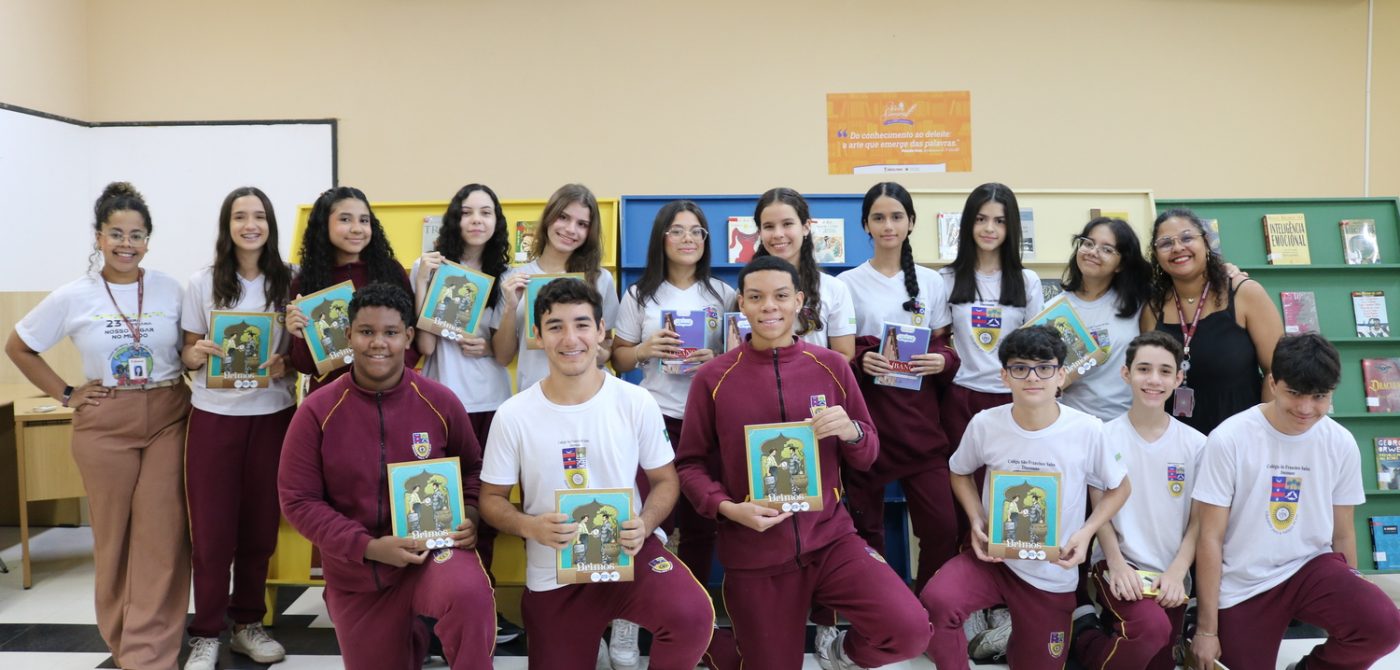 Vozes em Leitura: alunos do 9º ano do Colégio Diocesano compartilham experiências literárias