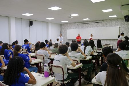 Colégio Diocesano sedia aplicação da 2ª fase da Olimpíada de Português 2026