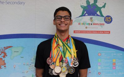 Estudante do Diocesano conquista sétimo ouro consecutivo na Olimpíada de Astronomia