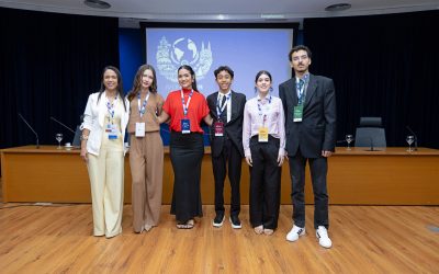Estudantes do Diocesano compartilham experiências na IV ONU Intercolegial da RJE