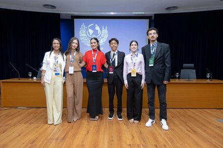 Estudantes do Diocesano compartilham experiências na IV ONU Intercolegial da RJE